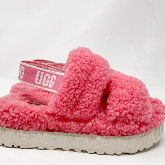 Taffy Pink UGG sandals/ slippers, Only worn few times. - Picture 4 of 8